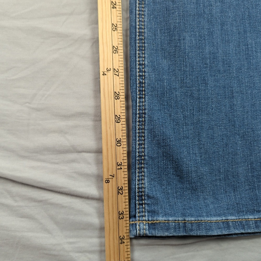 Ariat Jeans Womens 31 Blue Boot Cut Western Cowgirl Real Denim Rodeo New - Picture 5 of 16